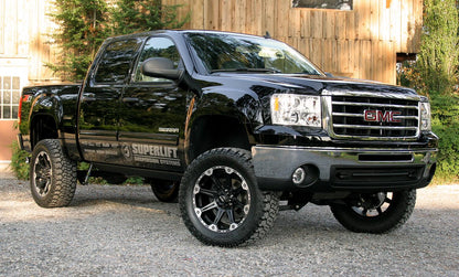 6.5 Inch Lift Kit 2007-2013 Chevy Silverado and GMC Sierra 1500 4WD with Shocks Superlift-6