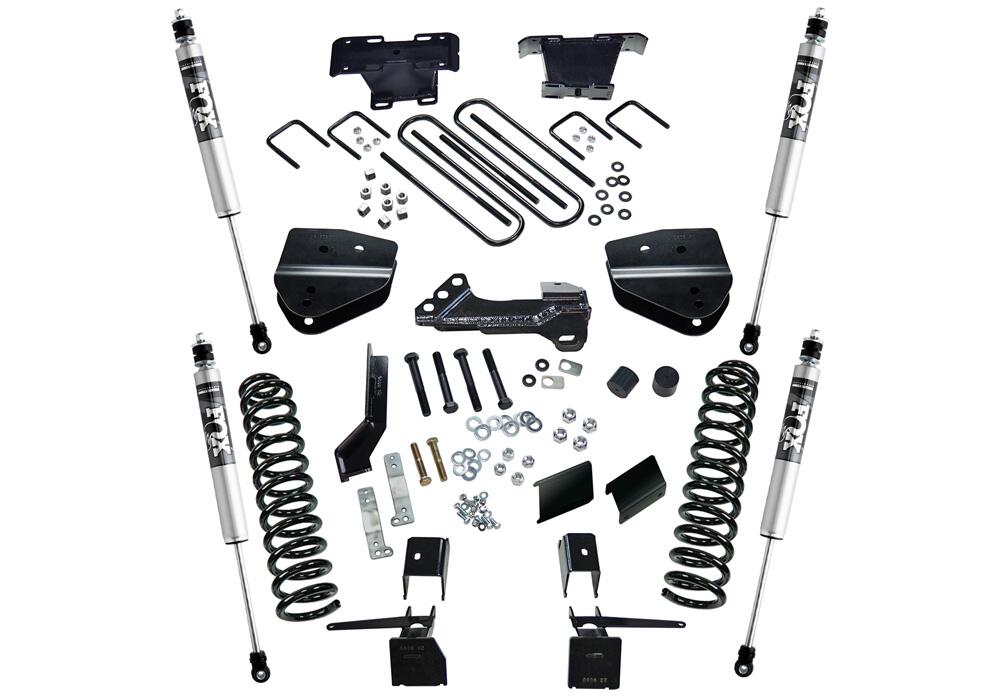 4 Inch Lift Kit 2017-2022 Ford F-250 and F-350 Super Duty 4WD with Shocks Diesel Only Superlift-2