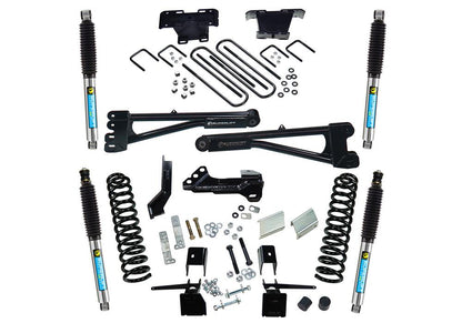 4 Inch Radius Arm Lift Kit 2017-2022 Ford F-250 and F-350 Super Duty 4WD with Shocks Diesel Only Superlift-1