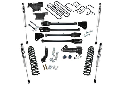 4 Inch Lift Kit 2017-2022 Ford F-250/350 4WD Diesel Engine with 4-Link Conversion with Fox 2.0 Shocks Superlift-2
