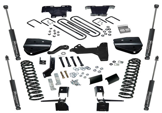 6 Inch Lift Kit 2017-2022 Ford F-250 and F-350 Super Duty 4WD with Shocks Diesel Only Superlift-1