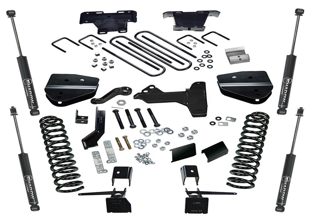 6 Inch Lift Kit 2017-2022 Ford F-250 and F-350 Super Duty 4WD with Shocks Diesel Only Superlift-1