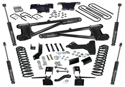 6 Inch Radius Arm Lift Kit 2017-2022 Ford F-250 and F-350 Super Duty with Shocks 4WD Diesel Only Superlift-1