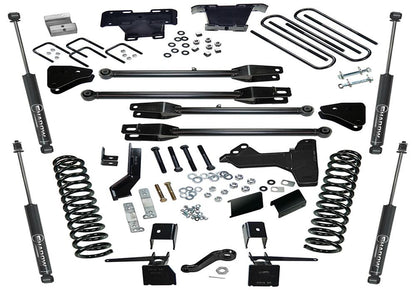 6 Inch 4-Link Kit 2017-2022 Ford F-250 and F-350 Super Duty with Shocks 4WD Diesel Only Superlift-2