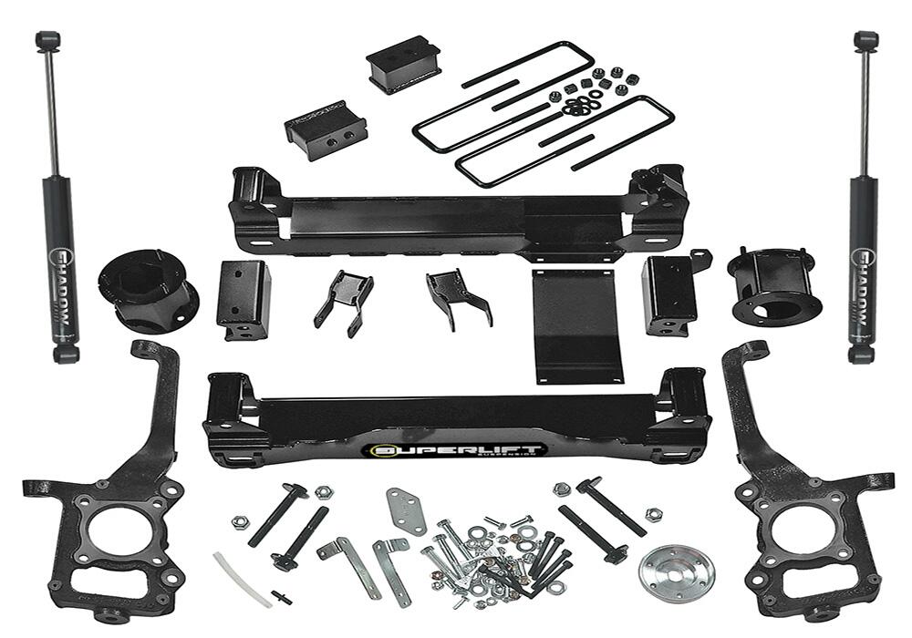 4.5 Inch Lift Kit 2004-2008 Ford F-150 4WD with Shocks Superlift-8