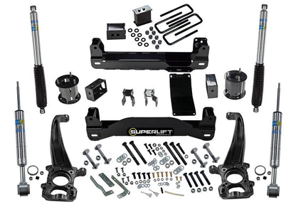 6 Inch Lift Kit 2004-2008 Ford F-150 4WD with Bilstein Rear Shocks Superlift-3