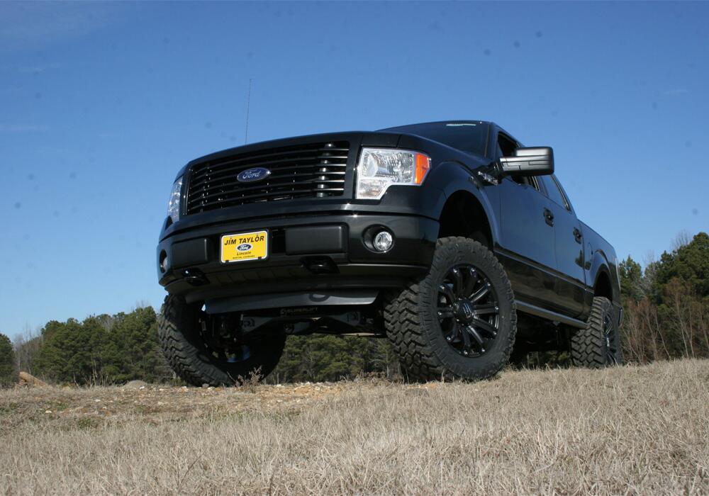 4.5 Inch Lift Kit 2009-2014 Ford F-150 4WD with Shocks Superlift-3