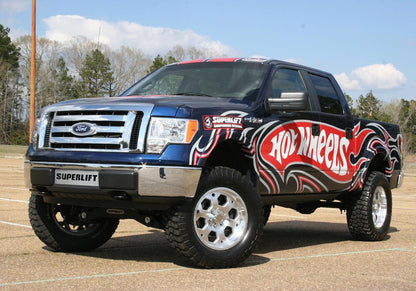 4.5 Inch Lift Kit 2009-2014 Ford F-150 4WD with Shocks Superlift-5