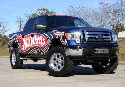 4.5 Inch Lift Kit 2009-2014 Ford F-150 4WD with Shocks Superlift-6