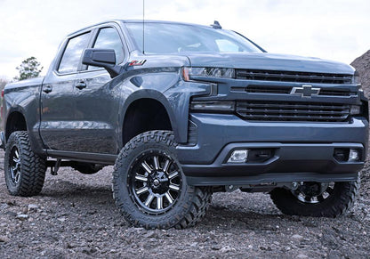 6 Inch Lift Kit 2019 (New Body Style)-2024 Chevy Silverado/GMC Sierra 1500 4WD with Aluminum or Stamped Steel Control Arms with Shocks (excludes Trailboss or AT4) Superlift-2
