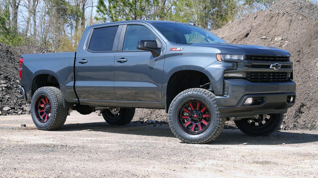 6 Inch Lift Kit 2019 (New Body Style)-2024 Chevy Silverado/GMC Sierra 1500 4WD with Aluminum or Stamped Steel Control Arms with Shocks (excludes Trailboss or AT4) Superlift-10