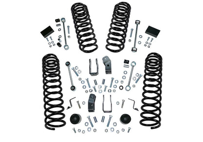 2.5 Inch Dual Rate Coil Lift Kit 2018-2025 Jeep Wrangler JL Unlimited Including Rubicon with Shocks Superlift-13