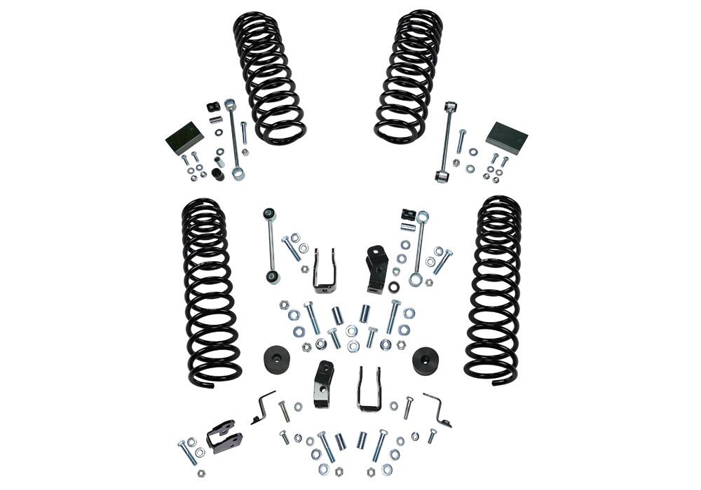 2.5 Inch Dual Rate Coil Lift Kit 2018-2025 Jeep Wrangler JL 2-Door Including Rubicon Superlift-6