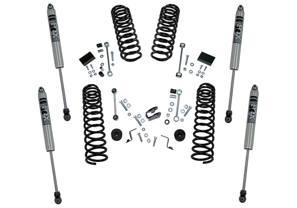 2.5 Inch Dual Rate Coil Lift Kit 2018-2025 Jeep Wrangler JL 2-Door Including Rubicon Superlift-4