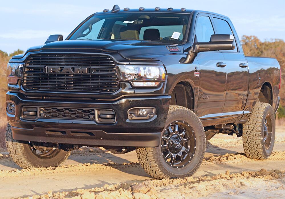 3.5 Inch Lift Kit 2019-2024 Ram 2500 4WD Diesel Engine with Shock Extensions (non Power Wagon models) Superlift-6