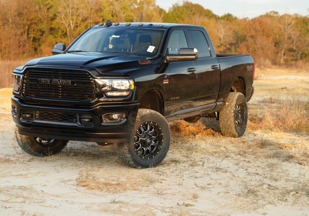 3.5 Inch Lift Kit 2019-2024 Ram 2500 4WD Diesel Engine with Replacement Radius Arms Shock Extensions (non Power Wagon models) Superlift