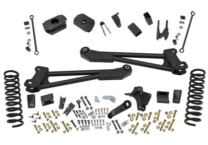 3.5 Inch Lift Kit 2019-2024 Ram 2500 4WD Diesel Engine with Replacement Radius Arms Shock Extensions (non Power Wagon models) Superlift-5