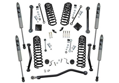 4 Inch Dual Rate Coil Lift Kit 2020-2025 Jeep Gladiator with Fox Shocks Will Not fit Mojave Edition Superlift-2