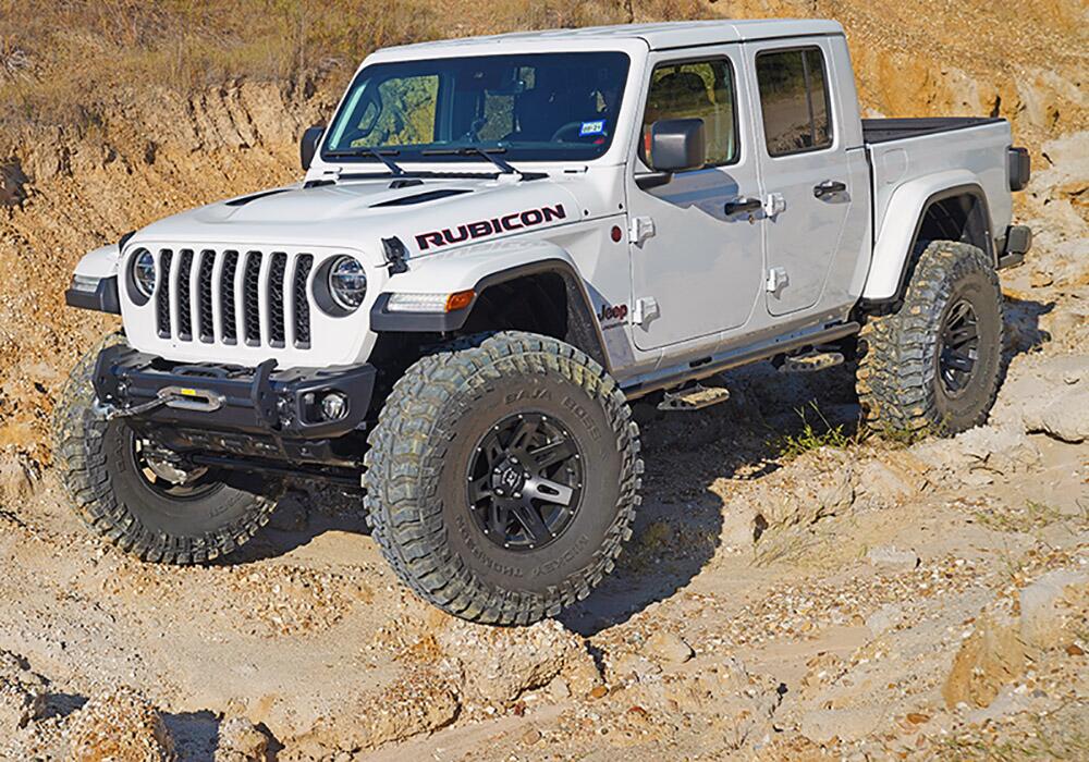4 Inch Dual Rate Coil Lift Kit 2020-2025 Jeep Gladiator Including Rubicon with Shock Extensions Will Not fit Mojave Edition Superlift-1