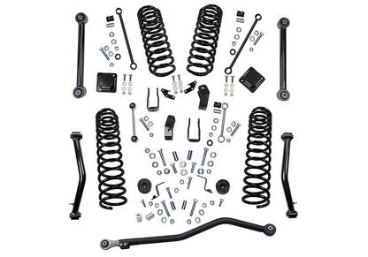4 Inch Dual Rate Coil Lift Kit 2020-2025 Jeep Gladiator Including Rubicon with Shock Extensions Will Not fit Mojave Edition Superlift-2