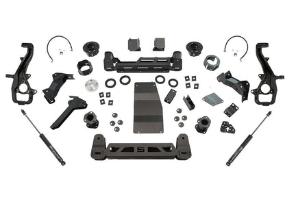 6 Inch Lift Kit 2019-2025 (New Body Style) Ram 1500 4WD without Factory Air Ride Suspension without factory 22 Inch wheels Superlift