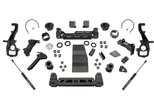 6 Inch Lift Kit 2019-2025 (New Body Style) Ram 1500 4WD without Factory Air Ride Suspension without factory 22 Inch wheels Superlift