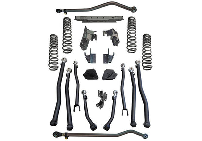 4 Inch Rock Runner Series Lift Kit 2018-2023 Jeep Wrangler JL Unlimited with Shocks Does Not fit 2-Door Models, Diesel Models or 392 Models Superlift-4