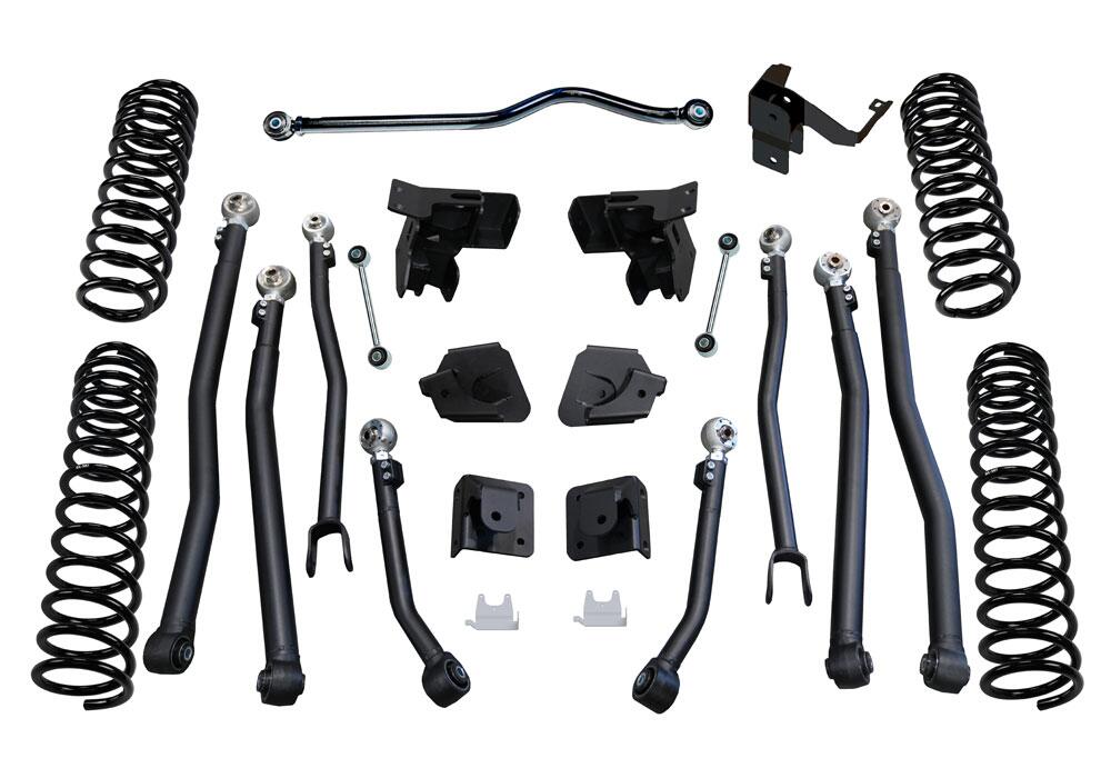 4 Inch Rock Runner Series Lift Kit 2007-2018 Jeep Wrangler JK 4-Door 4WD with Bilstein Shocks Superlift