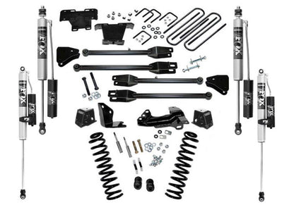 4 Inch Lift Kit 2005-2007 Ford F-250/350 4WD Diesel Engine with 4-Link Conversion with Fox 2.0 Shocks Superlift-1