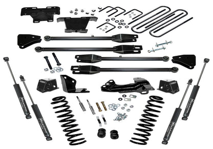 4 Inch Lift Kit 2005-2007 Ford F-250 and F-350 Super Duty 4WD Diesel Engine with a 4-Link Conversion and Shocks Superlift-3
