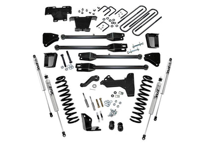 6 Inch Lift Kit 2005-2007 Ford F-250/350 4WD Diesel Engine with 4-Link Conversion with Fox 2.0 Series Shocks Superlift-1