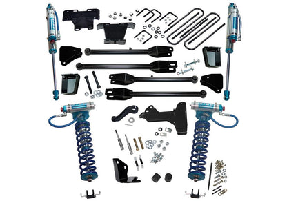6 Inch Lift Kit 2005-2007 Ford F-250 and F-350 Super Duty 4WD with a 4-Link Conversion and King Coilover and Shocks Superlift-1