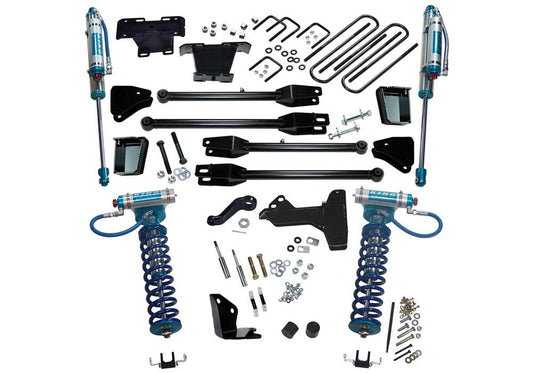 6 Inch Lift Kit 2005-2007 Ford F-250 and F-350 Super Duty 4WD with a 4-Link Conversion and King Coilover and Shocks Superlift-1