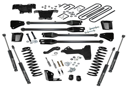 6 Inch Lift Kit 2005-2007 Ford F-250 and F-350 Super Duty 4WD Diesel Engine with a 4-Link Conversion and Shocks Superlift-3