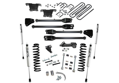 4 Inch Lift Kit 2008-2010 Ford F-250/350 4WD Diesel Engine with 4-Link Conversion with Shocks Superlift-5