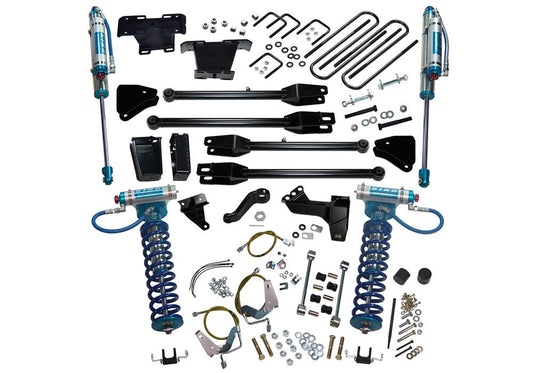 6 Inch Lift Kit 2008-2010 Ford F-250 and F-350 Super Duty 4WD with a 4-Link Conversion and King Coilovers and Shocks Superlift-1