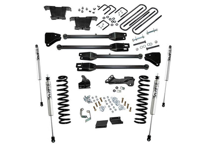 4 Inch Lift Kit 2011-2016 Ford F-250/350 4WD Diesel Engine with 4-Link Conversion with Shocks Superlift-5