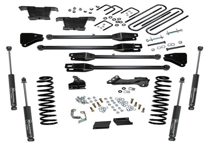 4 Inch Lift Kit 2011-2016 Ford F-250 and F-350 Super Duty 4WD Diesel Engine with a 4-Link Conversion and Shocks Superlift-3