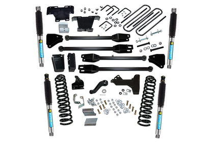 6 Inch Lift Kit 2011-2016 Ford F-250 and F-350 Super Duty 4WD Diesel Engine with a 4-Link Conversion and Shocks Superlift-1