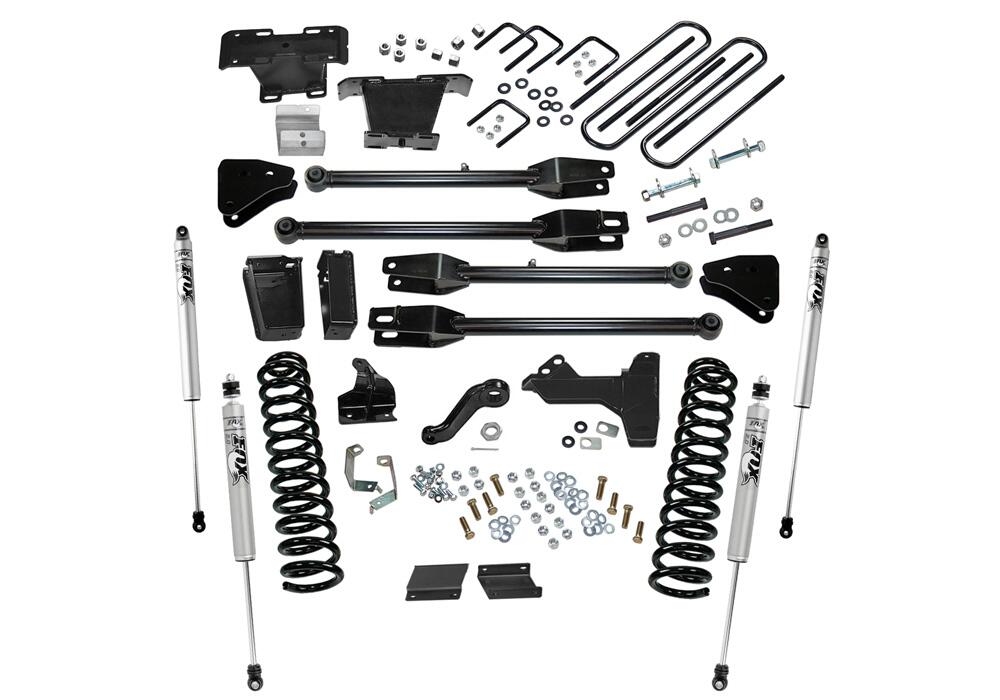 6 Inch Lift Kit 2011-2016 Ford F-250/350 4WD Diesel Engine with 4-Link Conversion with Fox 2.0 Series Shocks Superlift-1