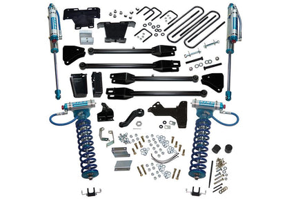 6 Inch Lift Kit 2011-2016 Ford F-250 and F-350 Super Duty 4WD with a 4-Link Conversion and King Coilovers and Shocks Superlift-1