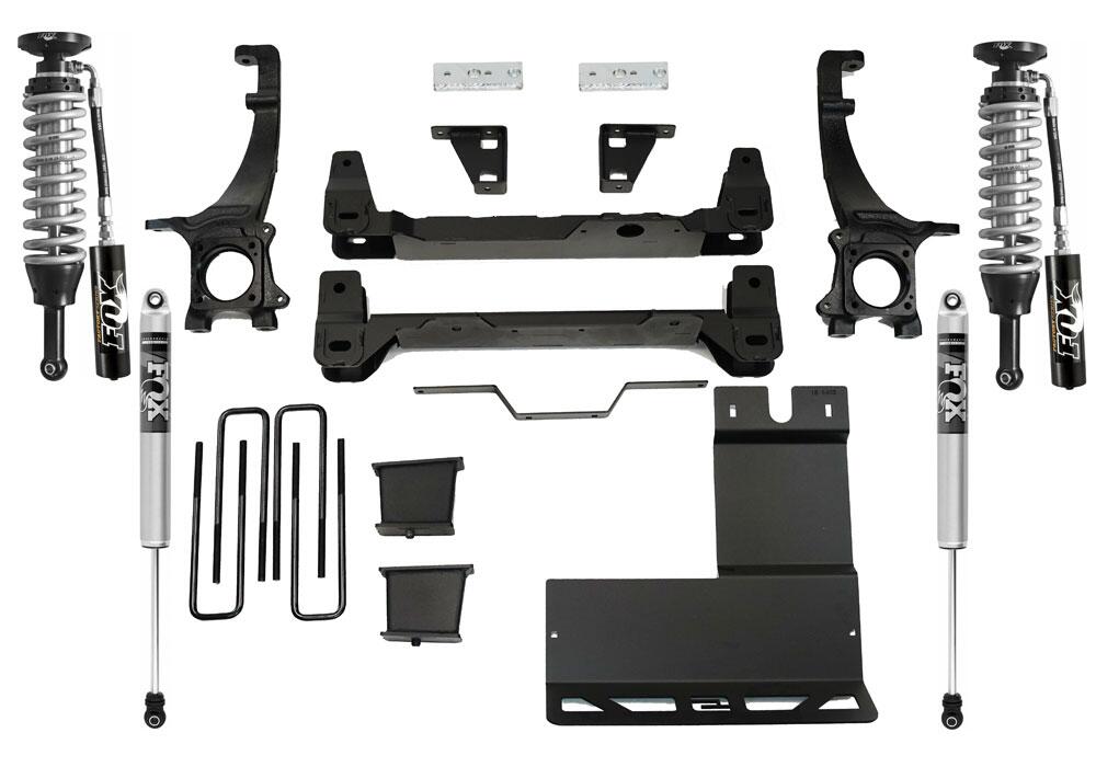 6 Inch Lift Kit with Fox Coilovers and Rear Shocks 2016-2023 Toyota Tacoma (will Not fit 2WD with 5-lug wheels) Superlift-1