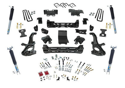6 Inch Lift Kit 2020-2025 Chevy Silverado and GMC Sierra 2500HD or 3500HD 4WD Knuckle Kit with Shocks Superlift-7