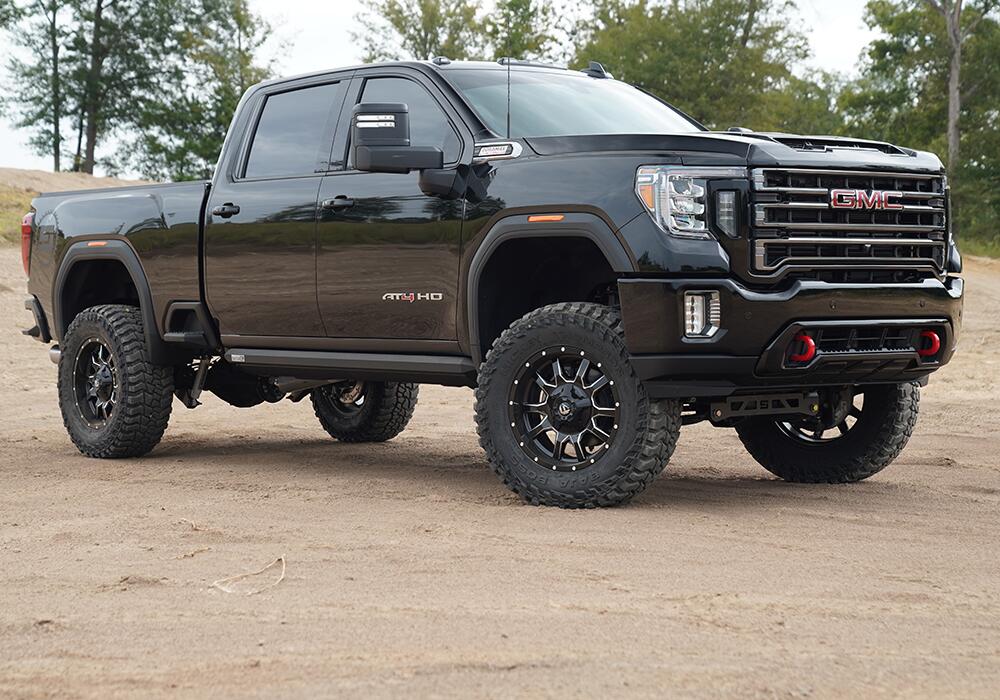 6 Inch Lift Kit 2020-2025 Chevy Silverado and GMC Sierra 2500HD or 3500HD 4WD Knuckle Kit with Shocks Superlift