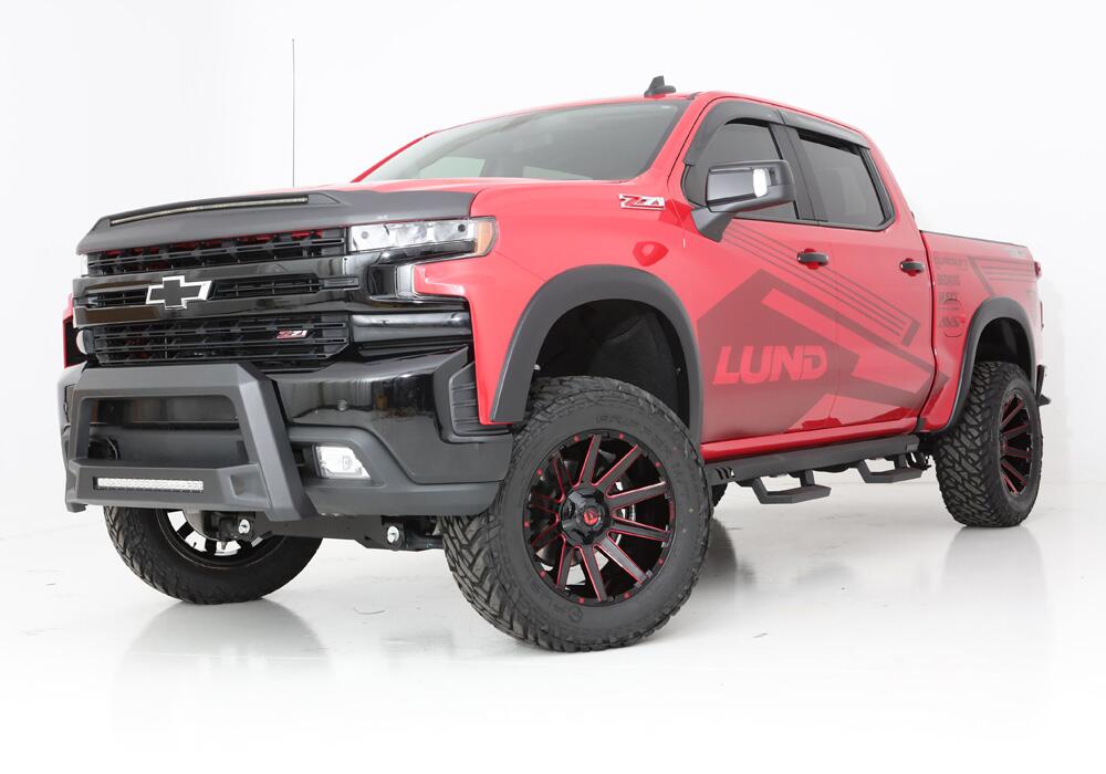 4 Inch Lift Kit 2019 (New Body Style)-2024 Chevy Silverado/GMC Sierra 1500 4WD with Aluminum or Stamped Steel Control Arms with Shocks Trailboss or AT4 Superlift-2