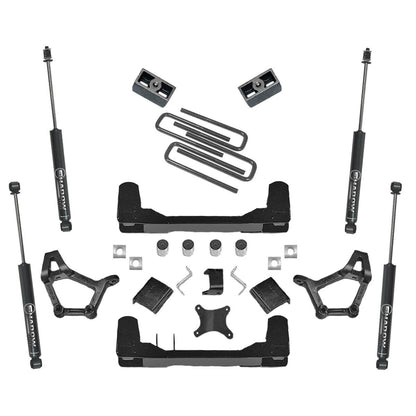 4-5 Inch Lift Kit 1986-1995 Toyota Pickup or 4-Runner 4WD (Except short bed standard cab 89-95 Pickup Models) with Shocks Superlift-1