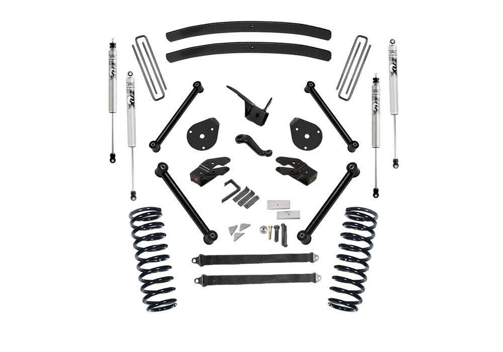 5 Inch Lift Kit 1994-1999 Dodge Ram 2500 or 3500 4WD Diesel and V-10 with Shocks Superlift-2