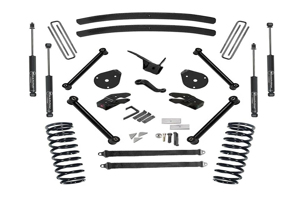 5 Inch Lift Kit 2000-2002 Dodge Ram 2500 or 3500 4WD Diesel and V-10 with Shocks Superlift-5