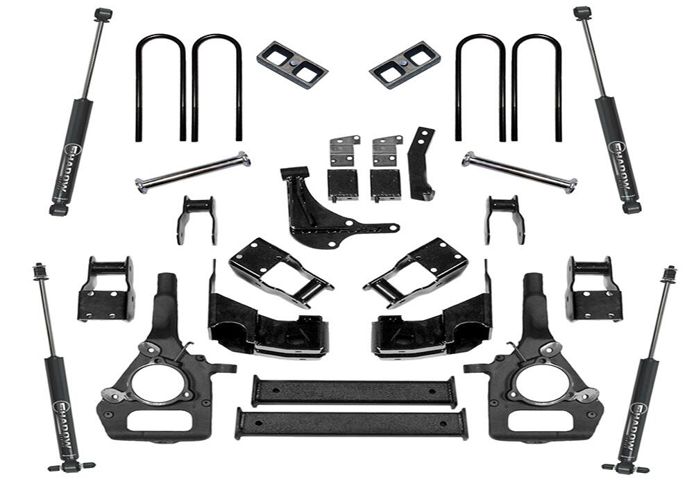 4 Inch Lift Kit 2000-2010 Ford Ranger 4WD with Shocks Superlift-1