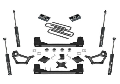 4-5 Inch Lift Kit 1993-1996 Toyota T-100 Pickup 4WD with Shocks Superlift-1